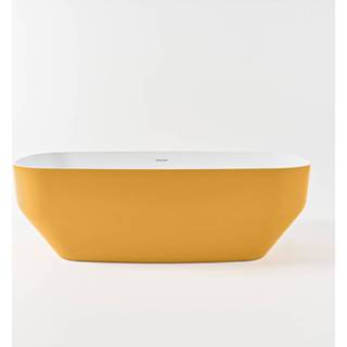 👉 Vrijstaand bad Mondiaz Stone 170x75cm - Ocher / talc 6017318581538