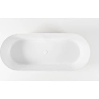 👉 Vrijstaand bad linnen Mondiaz Noble 180x75cm - linen / talc 6017319437414