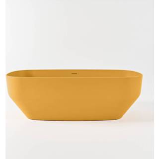 👉 Vrijstaand bad Mondiaz Stone 170x75cm - Ocher / 6017312650698