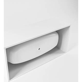 👉 Vrijstaand bad Mondiaz Freeze 180x85cm - talc / 6017318752778