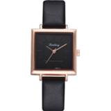 👉 Riem multicolor leather steel vrouwen Simple Stylish Belt Quartz Watches For Women Wrist Watch Casual Stainless Reloj Mujer Elegante