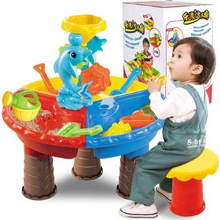 Kinderen baby's Kids Sand Bucket Water Wheel Table Play Set Toys Outdoor Beach Sandpit Baby Learning Education for Kid Fun