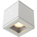 Wit aluminium Lucide AVEN Plafondspot Vierkant Gu10/50W 5411212221469
