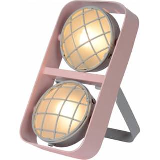 👉 Tafellamp roze male kinderen Lucide kinderkamer Renger 2xG9 5411212051295