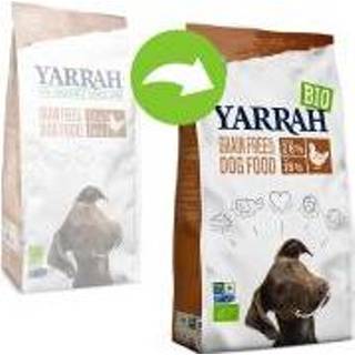 👉 2x10kg Yarrah Bio Getreidefrei mit Huhn Hundefutter trocken 8714265000300