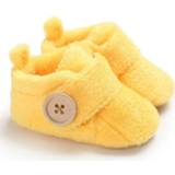 Snowboots geel active baby's peuters Baby Eerste Wandelaar Peuter Pasgeboren Warme Schoenen, Maat: 13cm (Geel)