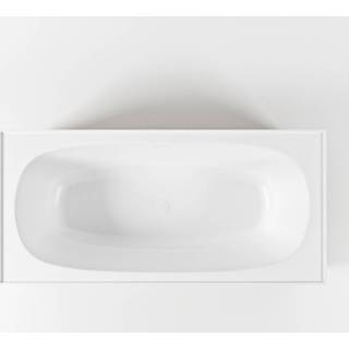 👉 Vrijstaand bad Mondiaz Freeze 180x85cm - Rust / talc 6017313812873