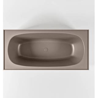 👉 Vrijstaand bad Mondiaz Freeze 180x85cm - Smoke / 6017323694674