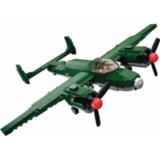 👉 Kunststof multikleur Sluban M38-B0688 Building Blocks Wwii Serie Tupolev Tu-2 Allied Bomber 6938242955595