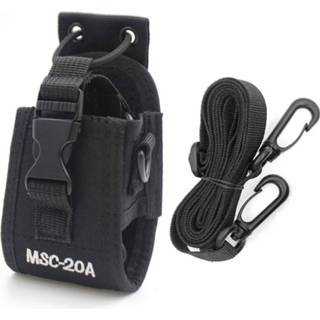 👉 Draagbare radio nylon Case Holder MSC-20A Carry for Baofeng UV-5R UV-82 UV-888S UV-9R Walkie Talkie