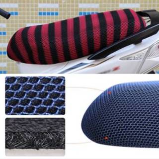 👉 Motorfiet rood zwart active Waterdichte motorfiets zonwering warmte-isolatie stoelbekleding voorkomen koesteren in stoel scooter kussen beschermen, maat: m, lengte: 60-70cm; Breedte: 40-45 cm (rood + zwart)