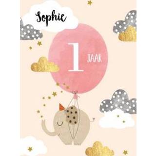 👉 Verjaardagskaart | Tsjip Illustratie 1 jaar
