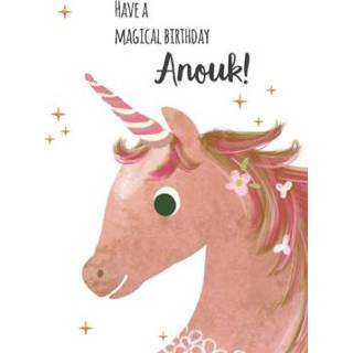 👉 Verjaardagskaart verjaardag | Tsjip Illustratie Unicorn