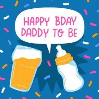 👉 Verjaardagskaart | Greetz Julia Daddy to be