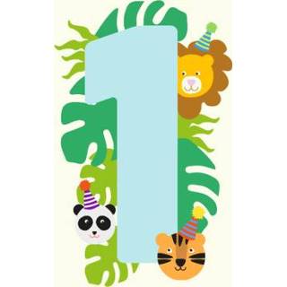 👉 Verjaardagskaart dieren | Greetz Lotte 1 jaar