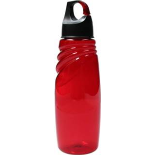 👉 Waterfles rood kunststof Banzaa Sport Met Karbijnhaak 700 Ml 7434003933974