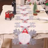 👉 Kerstversiering grijs active DIY Tafel Rnner Tafelmat Muur Opknoping Raamdecoratie Benodigdheden, Specificatie: