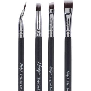 👉 Zwart unisex Nanshy The Eye Brush Set - Onyx Black