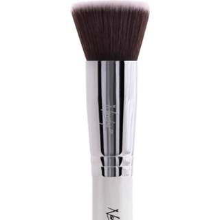 👉 Wit unisex Nanshy Flawless Foundation Brush - Pearlescent White 45635525139
