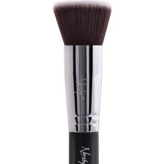 👉 Zwart unisex Nanshy Flawless Foundation Brush - Onyx Black 8800200716693