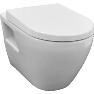 Toilet zitting keramiek wit Sanicare Rondo soft-close & quick release toiletzitting SK5508Z