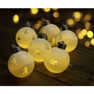 👉 Sygonix Kerstboomverlichting Binnen 1,5 V 1 SMD LED Warmwit (Ø) 8 cm Afstandsbediening