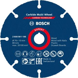 👉 Bosch BOSCH Carbide MW Trennscheibe 76x10mm