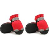 Snowboots rood antislip 6 active Huisdier waterdichte slijtvaste Four Seasons hondenschoenen, maat: (rood)