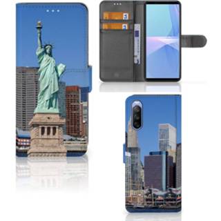 👉 Flipcover Sony Xperia 10 III Flip Cover Vrijheidsbeeld 8720632051530