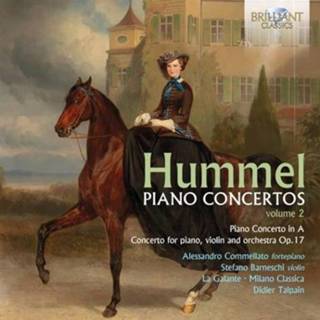 👉 Piano Alessandro Commellato Hummel: Concertos Volume 2 5028421958941