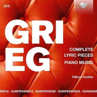 👉 Piano m Hakon Austbo Quintessence Grieg: Complete Lyric Pieces, 5028421960487