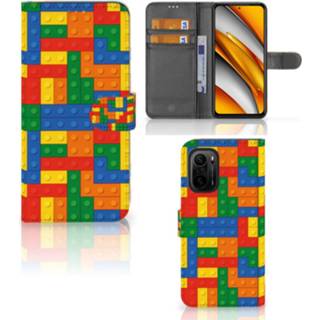 👉 Houten blok Poco F3 | Xiaomi Mi 11i Telefoon Hoesje Blokken 8720632519429