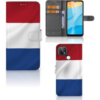 👉 Nederlandse vlag OPPO A15 Bookstyle Case 8720632207838