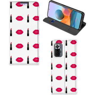 👉 Lippenstift Xiaomi Redmi Note 10 Pro Hoesje met Magneet Lipstick Kiss 8720632257338