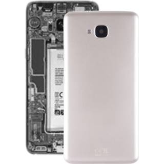 👉 Batterij goud active achterkant met zijtoetsen en cameralens voor BQ Aquaris U2 Lite (goud)