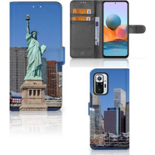 👉 Flipcover Xiaomi Redmi Note 10 Pro Flip Cover Vrijheidsbeeld 8720632317100