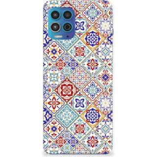 👉 Siliconen hoesje Motorola Moto G100 TPU Tiles Color 8720632394262