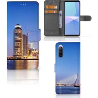 Flipcover Sony Xperia 10 III Flip Cover Rotterdam 8720632531346