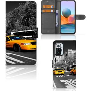 👉 Flipcover Xiaomi Redmi Note 10 Pro Flip Cover New York Taxi 8720632596277