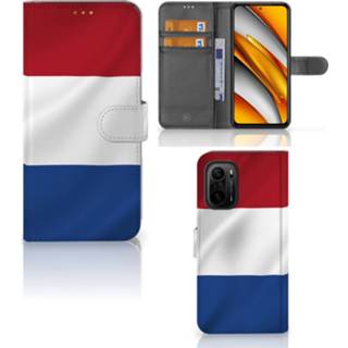 👉 Nederlandse vlag Poco F3 | Xiaomi Mi 11i Bookstyle Case 8720632869272