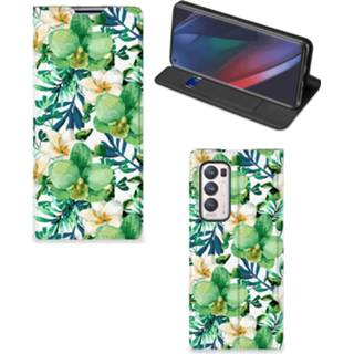 👉 Orchidee groen OPPO Find X3 Neo Smart Cover 8720632992062