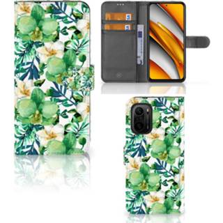 Orchidee groen Poco F3 | Xiaomi Mi 11i Hoesje 8720632793270