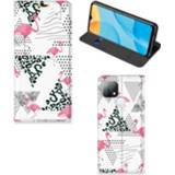 👉 OPPO A15 Hoesje maken Flamingo Triangle 8720215006230