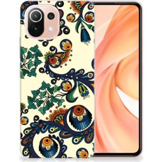 👉 Siliconen hoesje Xiaomi Mi 11 Lite Barok Flower 8720215392883