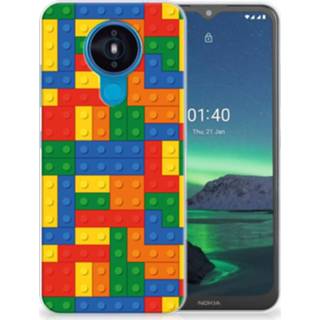 Houten blok Nokia 1.4 TPU bumper Blokken 8720215772449