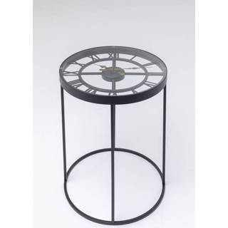 👉 Bijzettafel zwart metaal small active Kare Roman Black 4025621861829