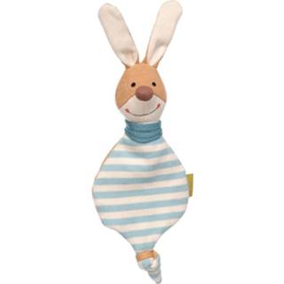 👉 Donkergroen meisjes kleurrijk Sigikid ® Mini gebreide snuffeldoek konijn Green 4001190393282