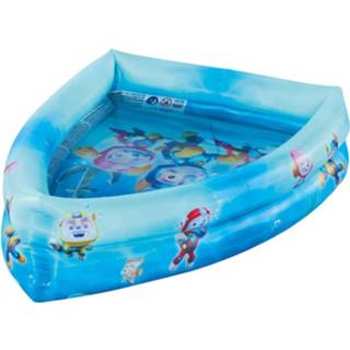 👉 Zwembad active kinderen Buitenspeelgoed zwembaden Paw Patrol boot vorm 120 x 82 26 cm voor jongens/meisjes/kinderen