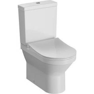 👉 Toiletzitting wit duroplast porselein Nemo Spring Purcompact PACK staand toilet 60 x 80 38cm met uitgang H 18 cm jachtbak Geberit spoelmechanisme dunne softclose en takeoff in 049133