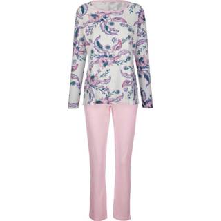 👉 Pyjama vrouwen beige Simone Ecru::Roze::Blauw 4055706317064